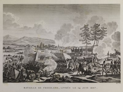 Battle of Friedland, around June 14, 1807 by François Pigeot